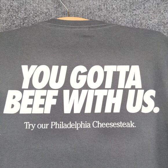 Jerzees Penn Station Active Fresh Grilled Subs East Coast T-Shirt Mens 2XL Gray - Picture 9 of 15